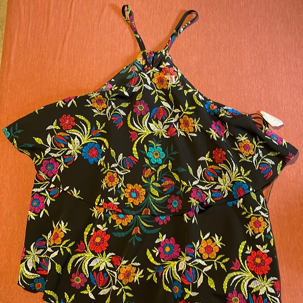 Floral tank top